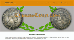 Desktop Screenshot of cypruscoin.com