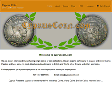 Tablet Screenshot of cypruscoin.com